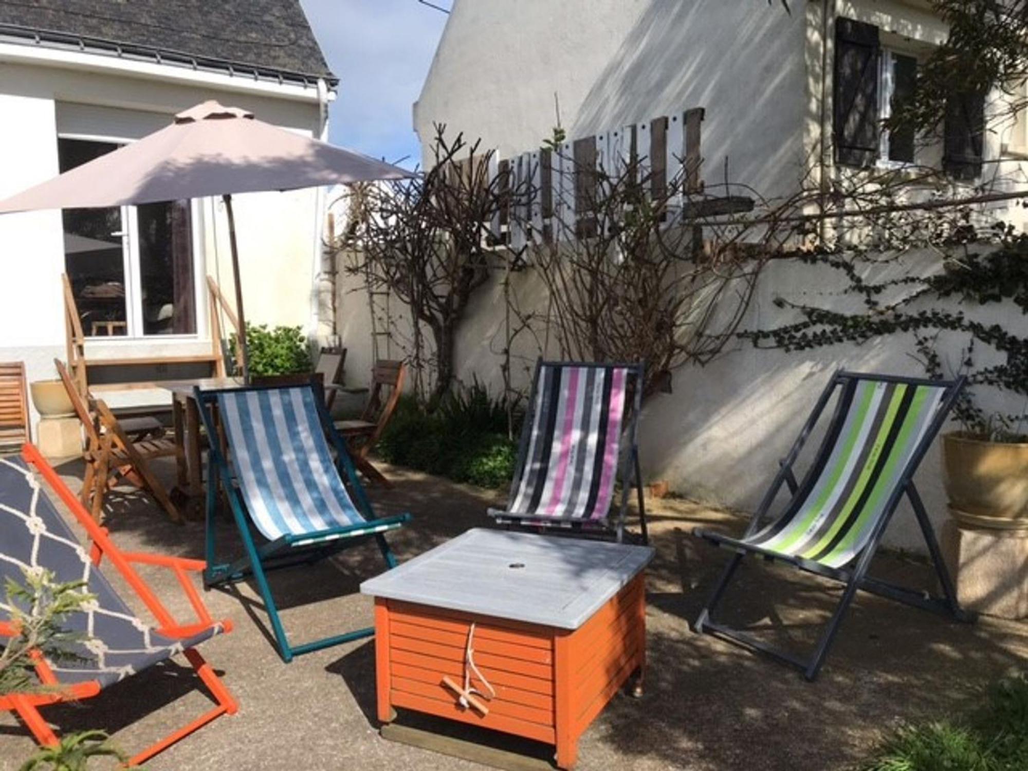 Maison Lumineuse Avec Jardin A 15 Min De La Plage Et Du Centre Du Palais - Fr-1-418-183 Buitenkant foto